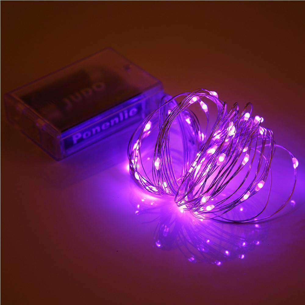 AMZER Fairy String Light 50 LED 5m Waterproof AA Battery Operated