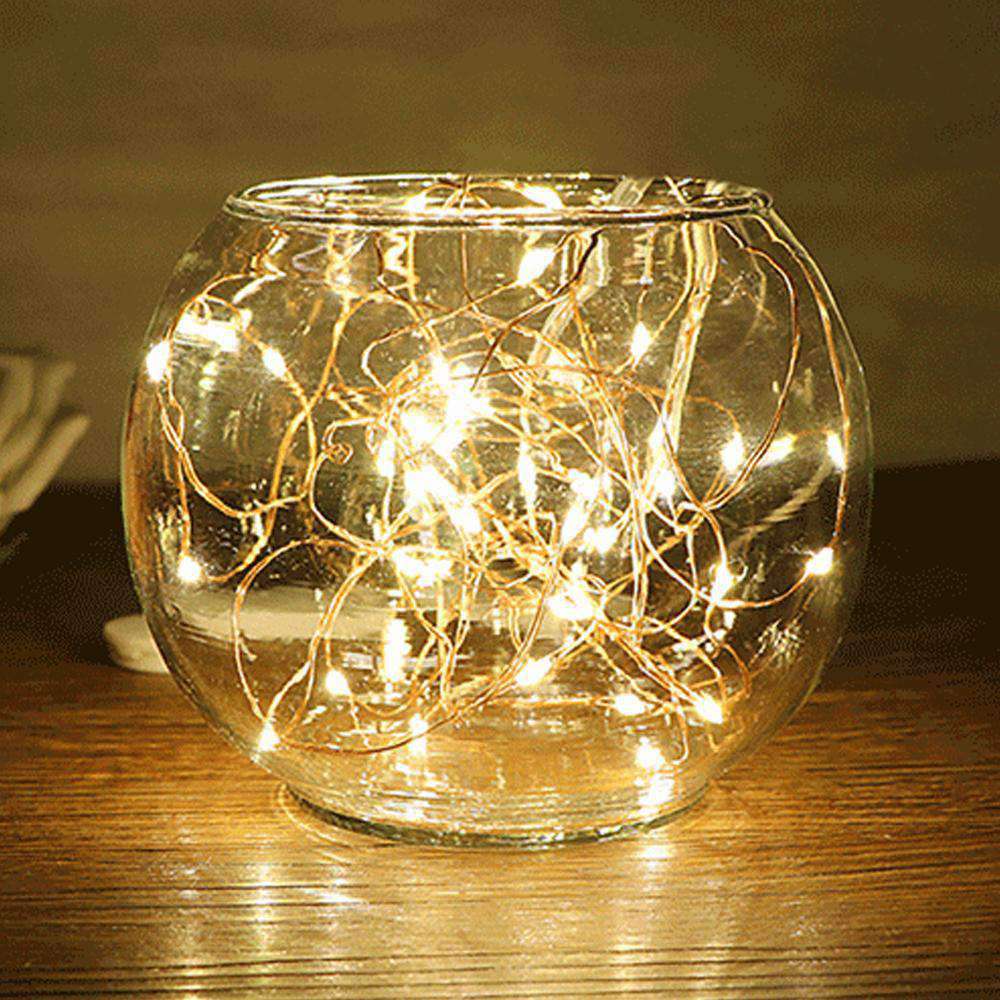 AMZER Fairy String Light 50 LED 5m Waterproof AA Battery Operated