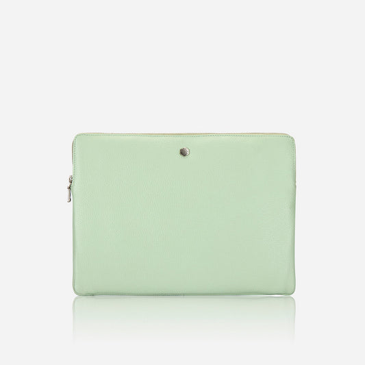 Zip Around Laptop Folder, Sage Green