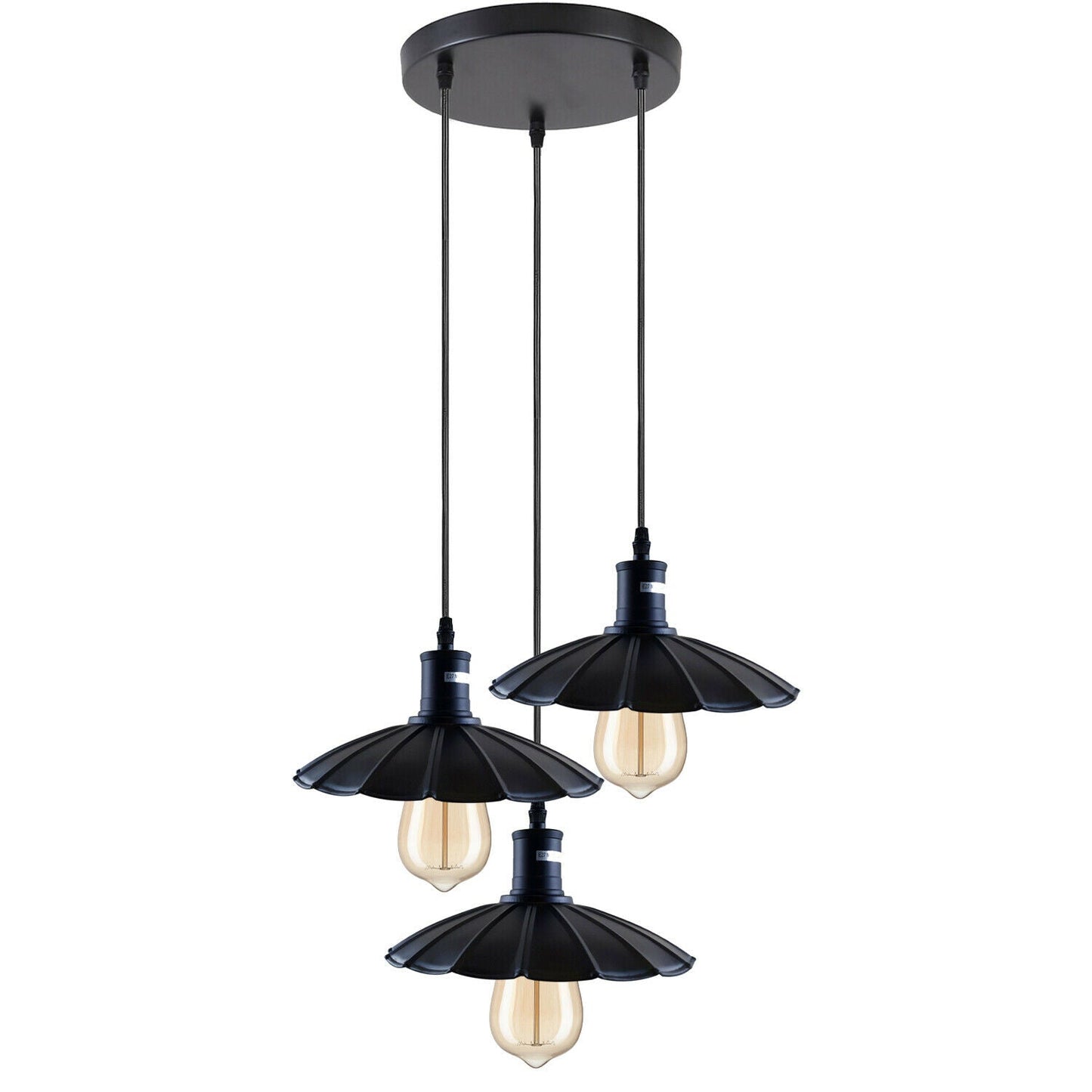 Industrial Hanging Ceiling Flower Pendant Lamp ~1175