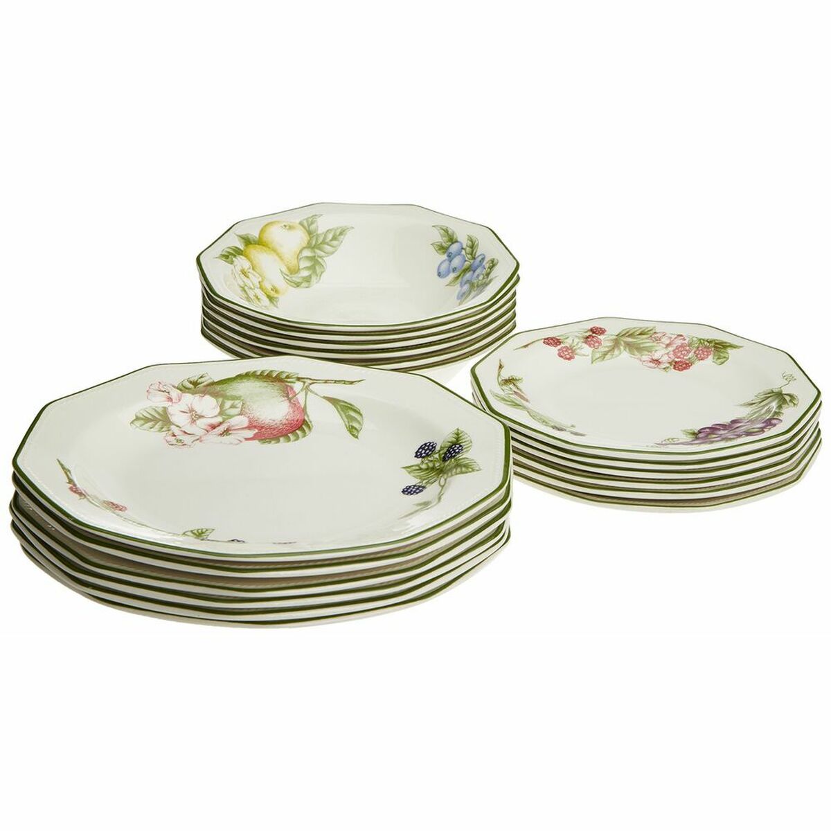 Tableware Churchill Victorian Orchard Ceramic China crockery 18 Pieces