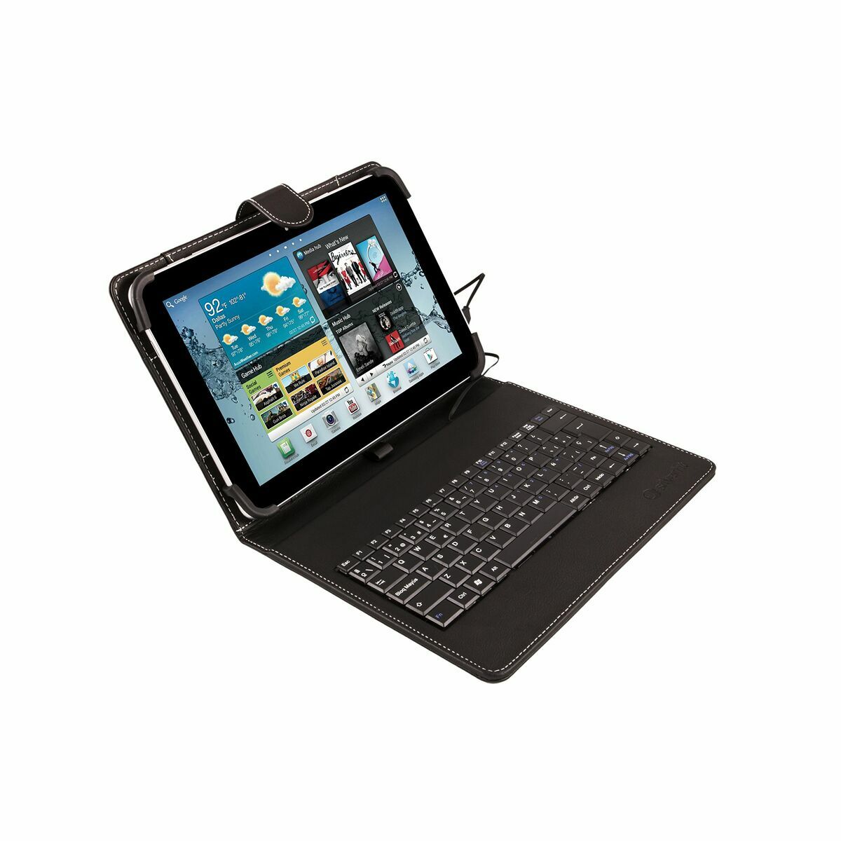 Case for Tablet and Keyboard Silver Electronics 111916040199 Spanish