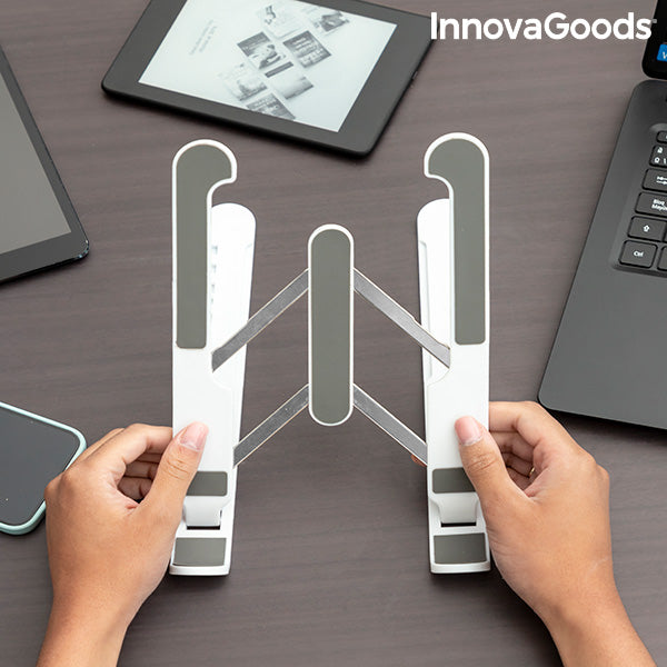 Folding and Adjustable Laptop Stand Flappot InnovaGoods