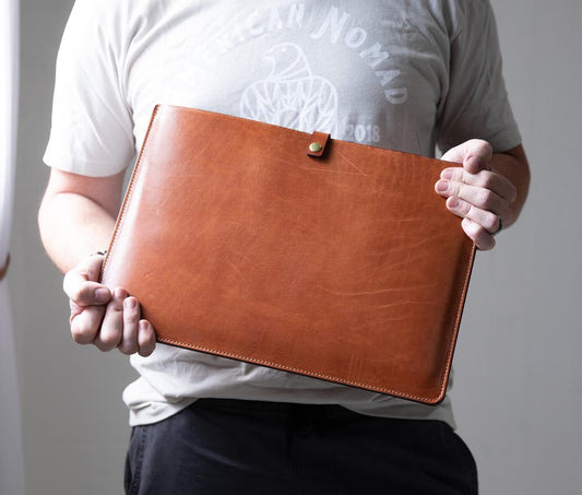 Leather Laptop Sleeve