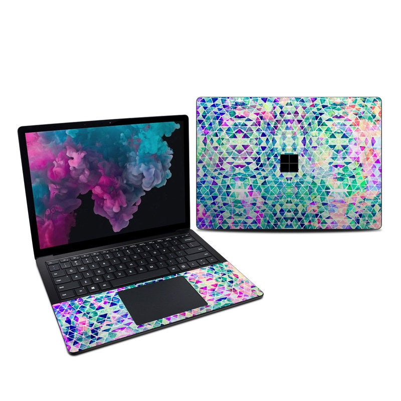 DecalGirl MS3L13-PASTELTRIANGLE Microsoft Surface Laptop 3 13.5 in. Sk