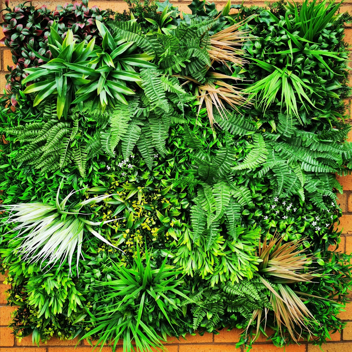 Artificial Deluxe Green Wall 100x100cm