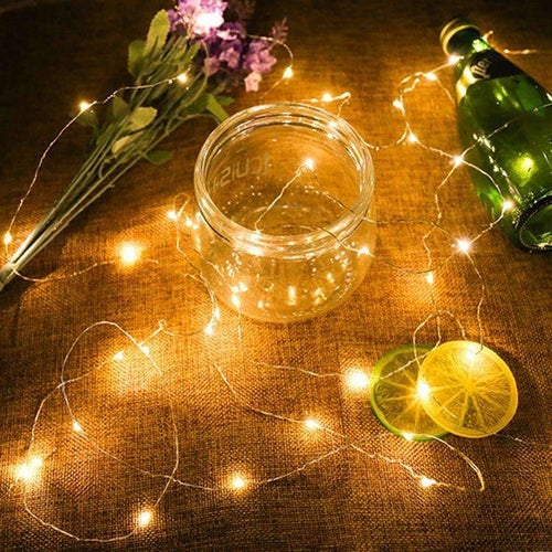 AMZER Fairy String Light 20 LED 2m Waterproof Button Battery Operated