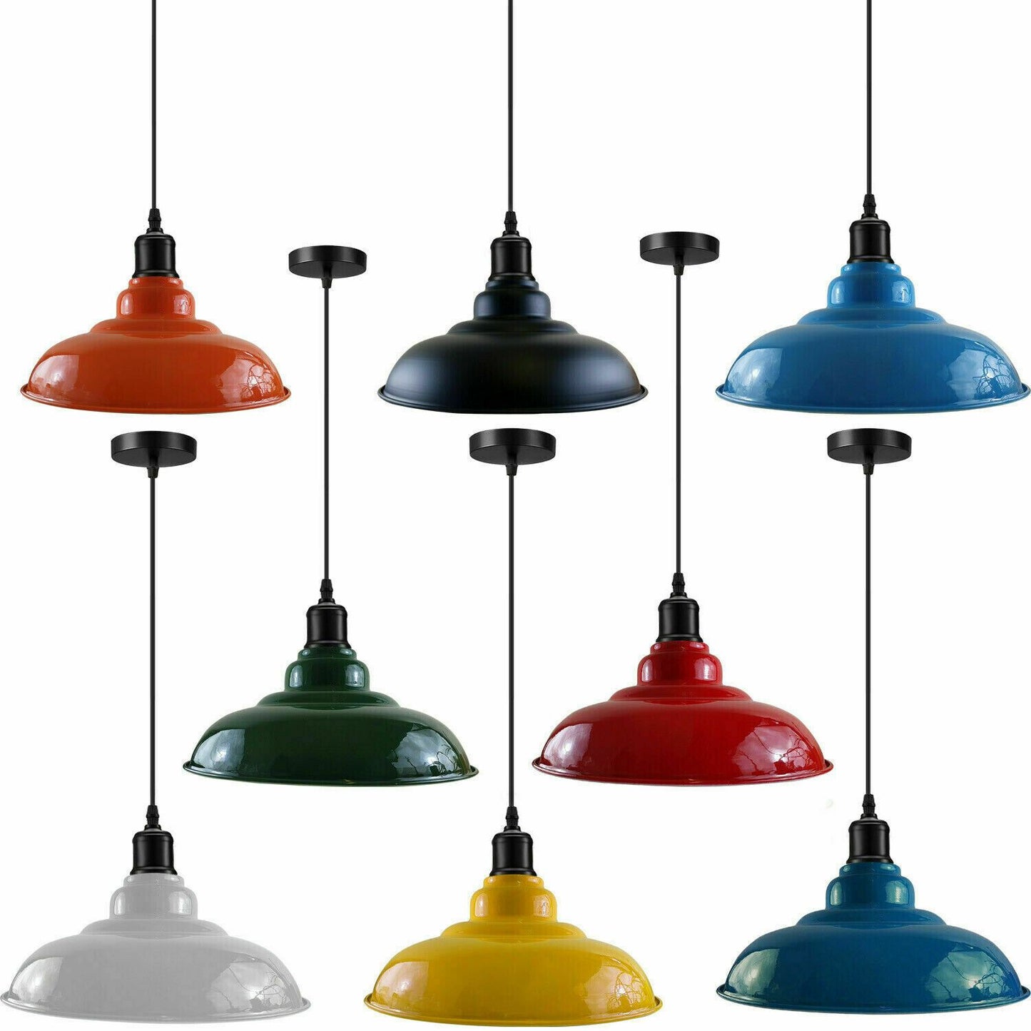 12" Mini Curvy Hanging Lamp Pendant Lights Ceiling Light Fixtures~1120