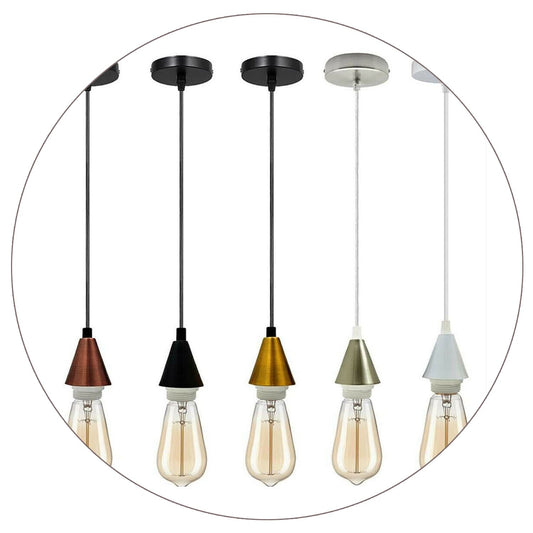 Industrial Pendant Lighting Kitchen Island Hanging Lamps E27~1276