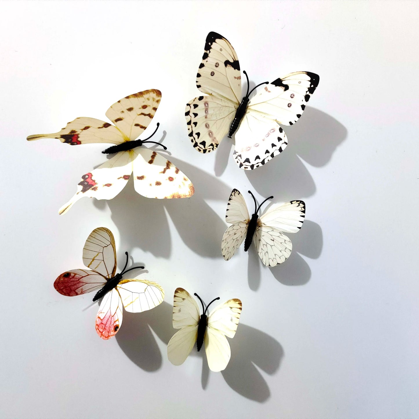 12Pcs 3D Magnet Butterflies Wall Stickers Butterfly Outdoor Bedroom Living Room Home Decor Fridage Decals For Wedding Decoration