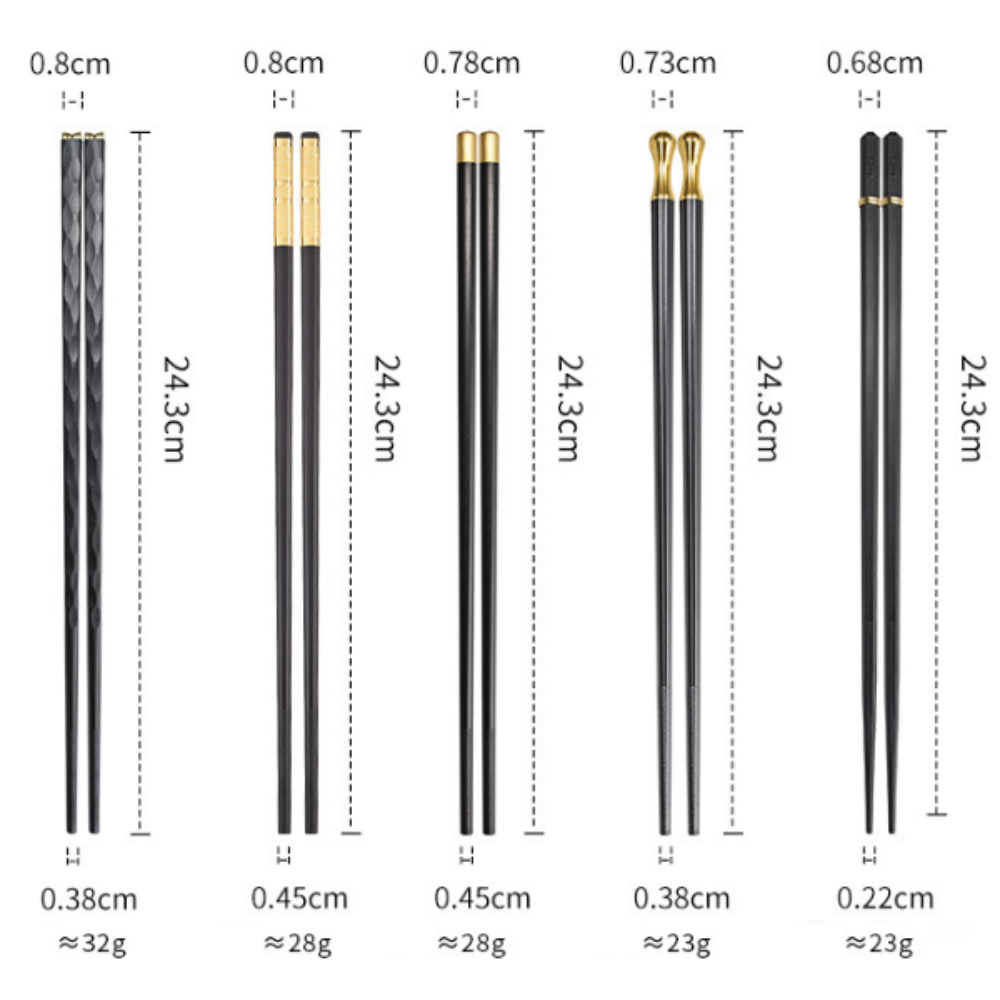 Elegant Reusable Chopsticks Set