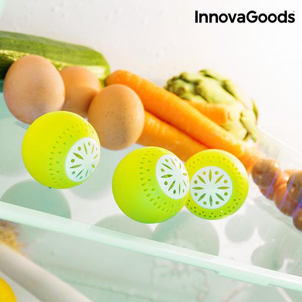 Fridge Eco Balls InnovaGoods 3 Units