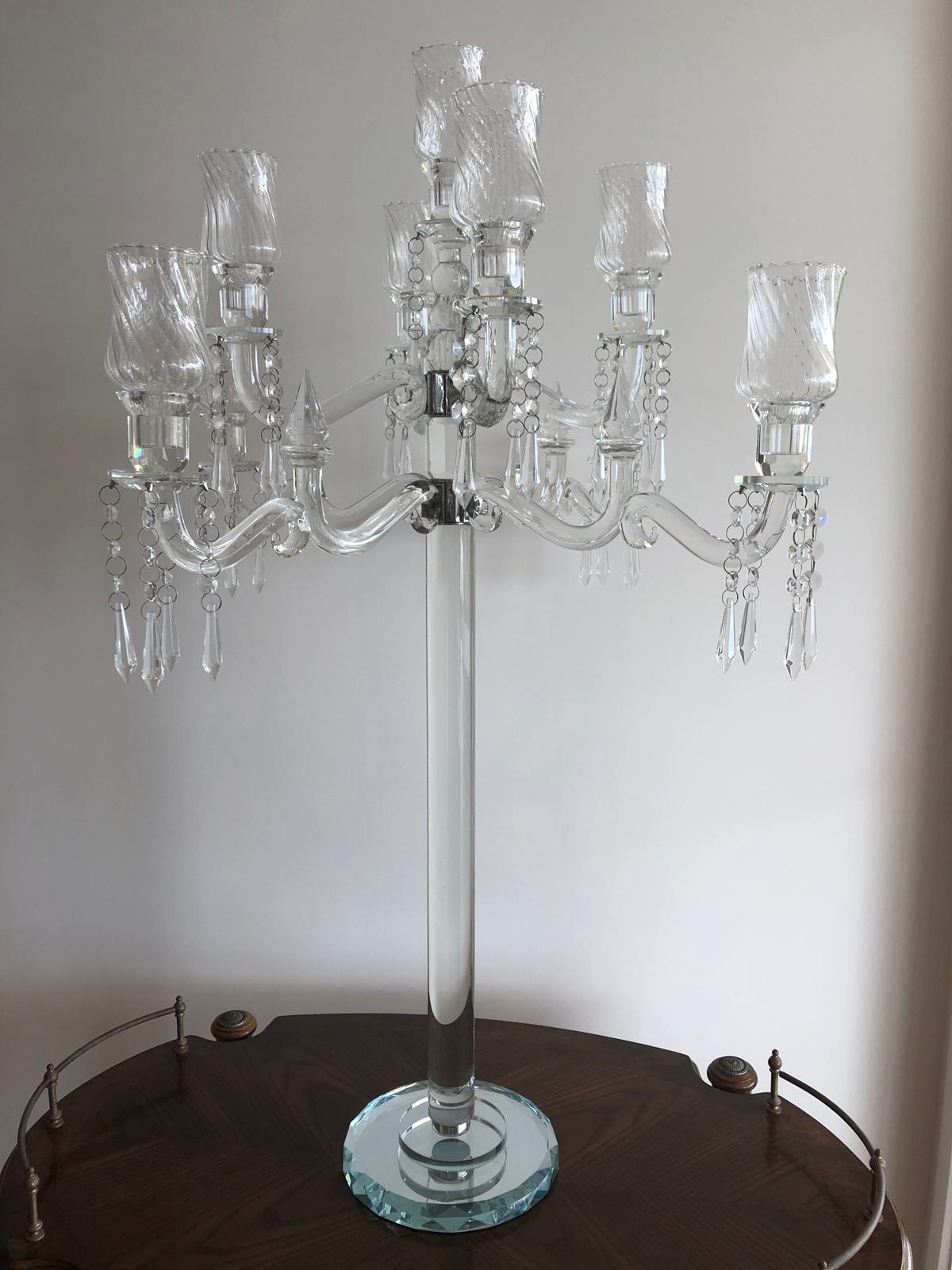 Crystal Candelabra 9 Heads 86cm Height Candle