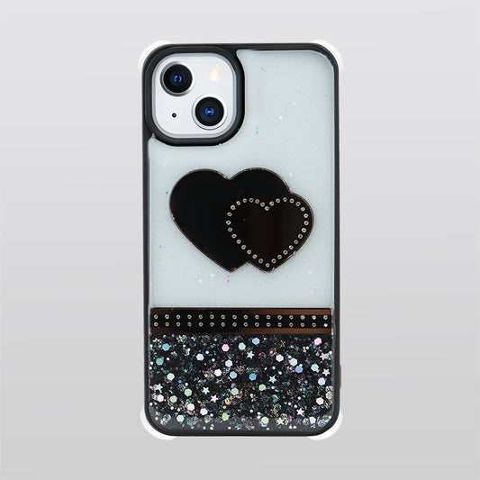 KIKO Glitter Jewel Diamond Armor Phone Case Cover for iPhone 13 Mini