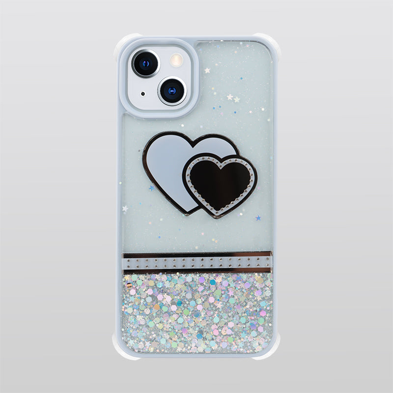 KIKO Glitter Jewel Diamond Armor Phone Case Cover for iPhone 13 Mini