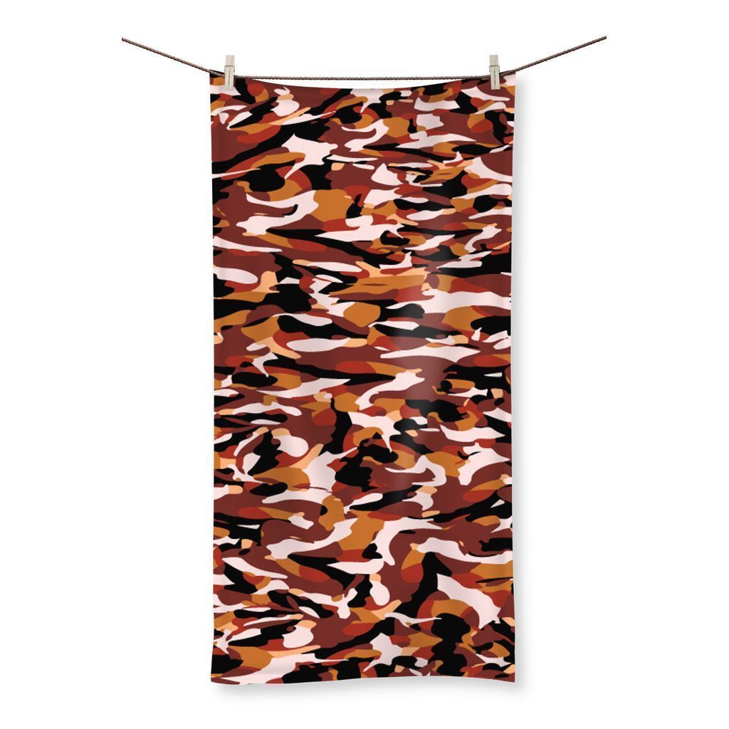 Camofludge 1 Beach Towel