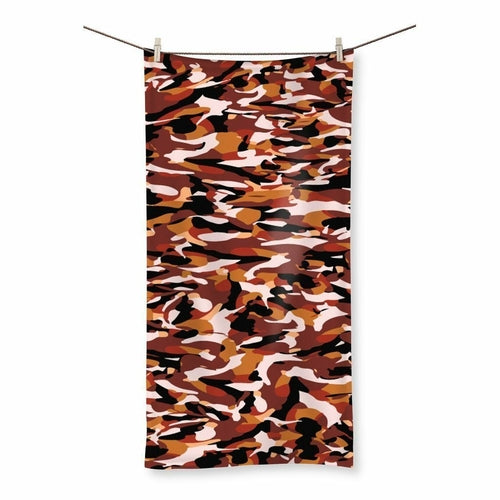 Camofludge 1 Beach Towel