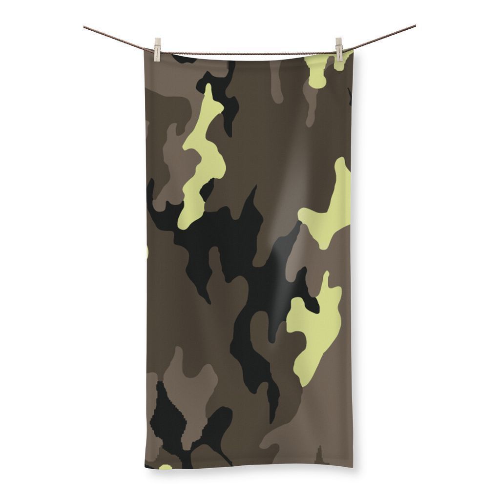 Camofludge 10 Beach Towel