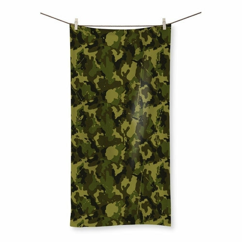 Camofludge 11 Beach Towel