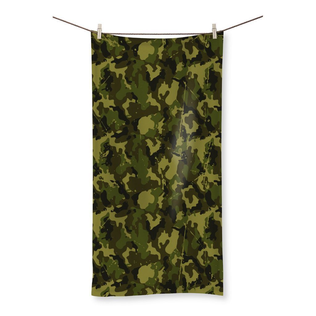 Camofludge 11 Beach Towel