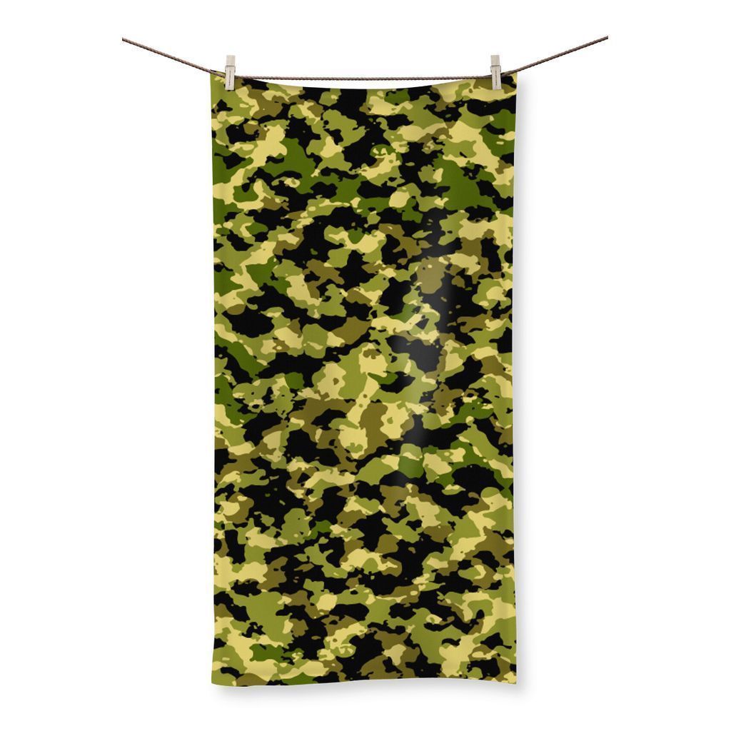 Camofludge 2 Beach Towel