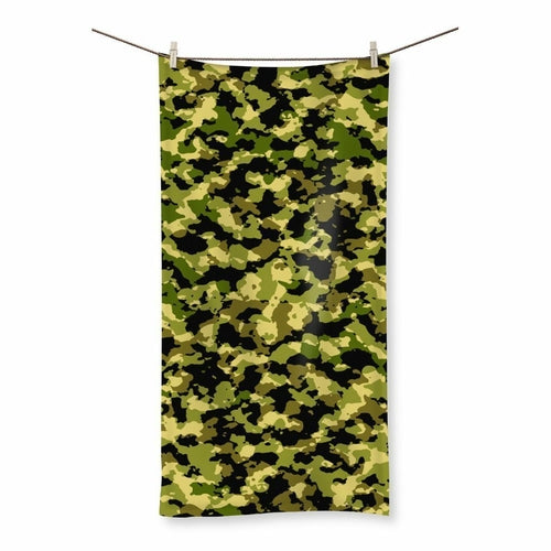 Camofludge 2 Beach Towel