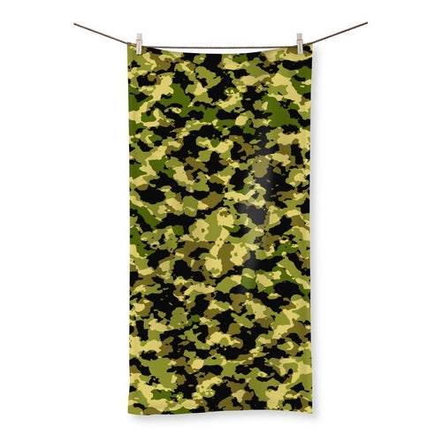 Camofludge 2 Beach Towel