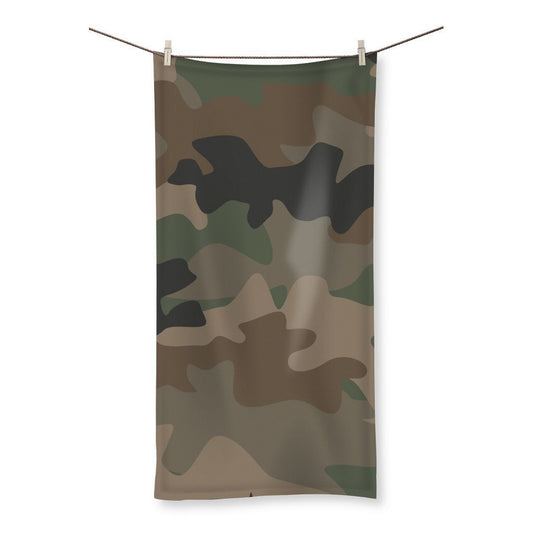 Camofludge 9 Beach Towel