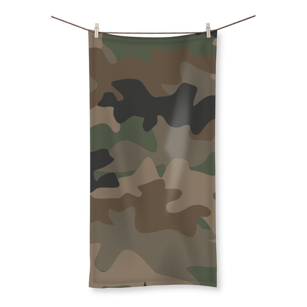 Camofludge 9 Beach Towel