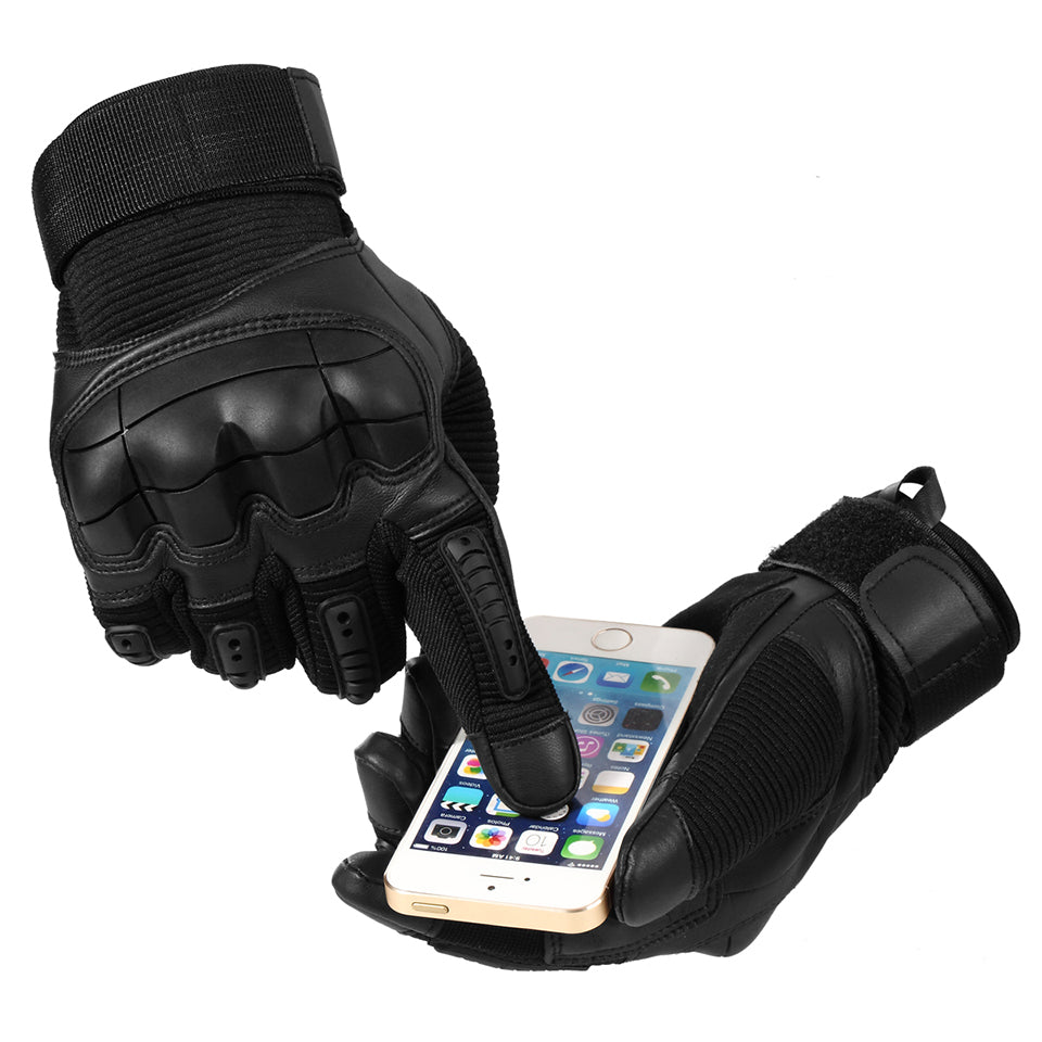 2020 Hot TouchScreen Full Finger Hard Knuckle Tactical Gloves