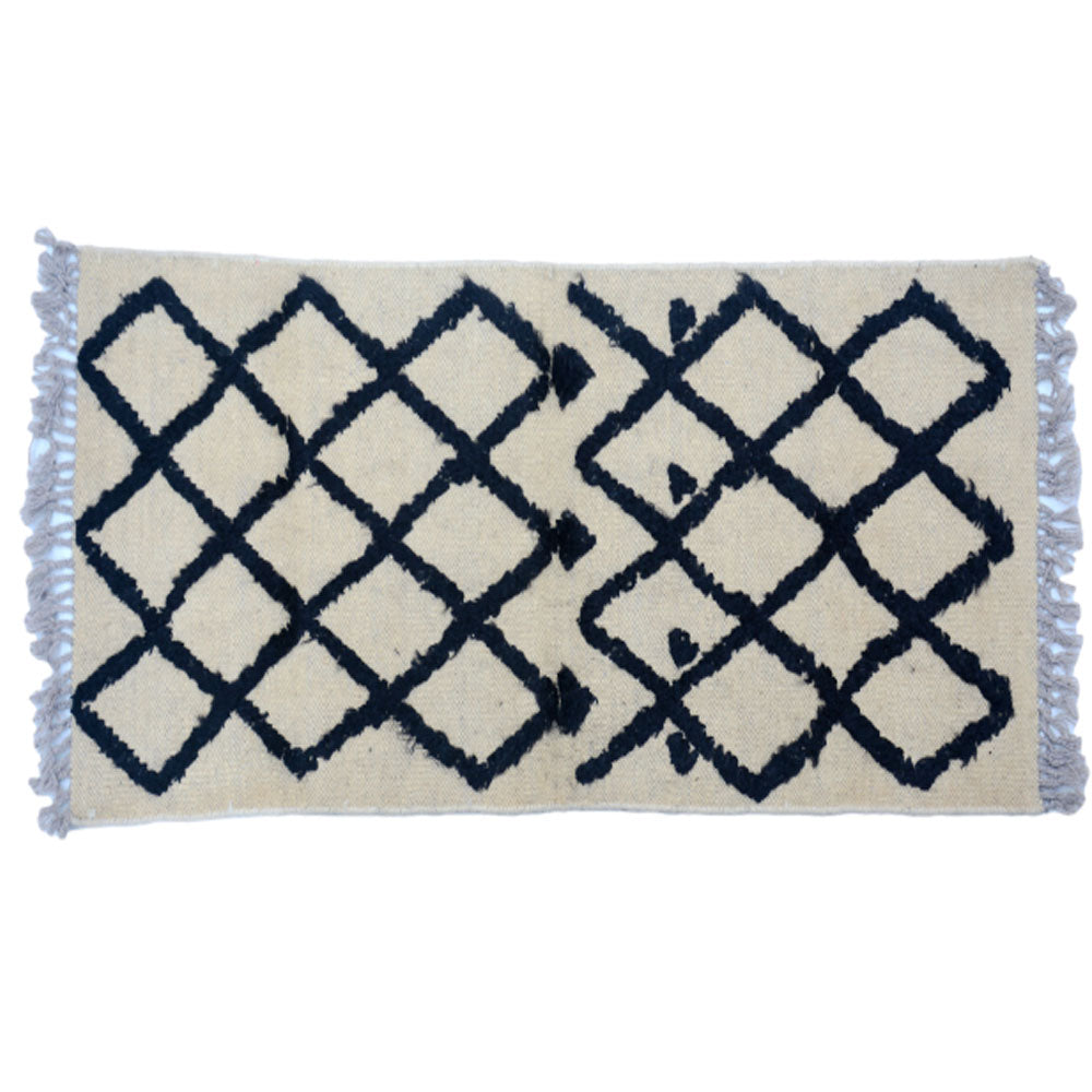 IKAT Scandinavian Morrocan Kilim Rug