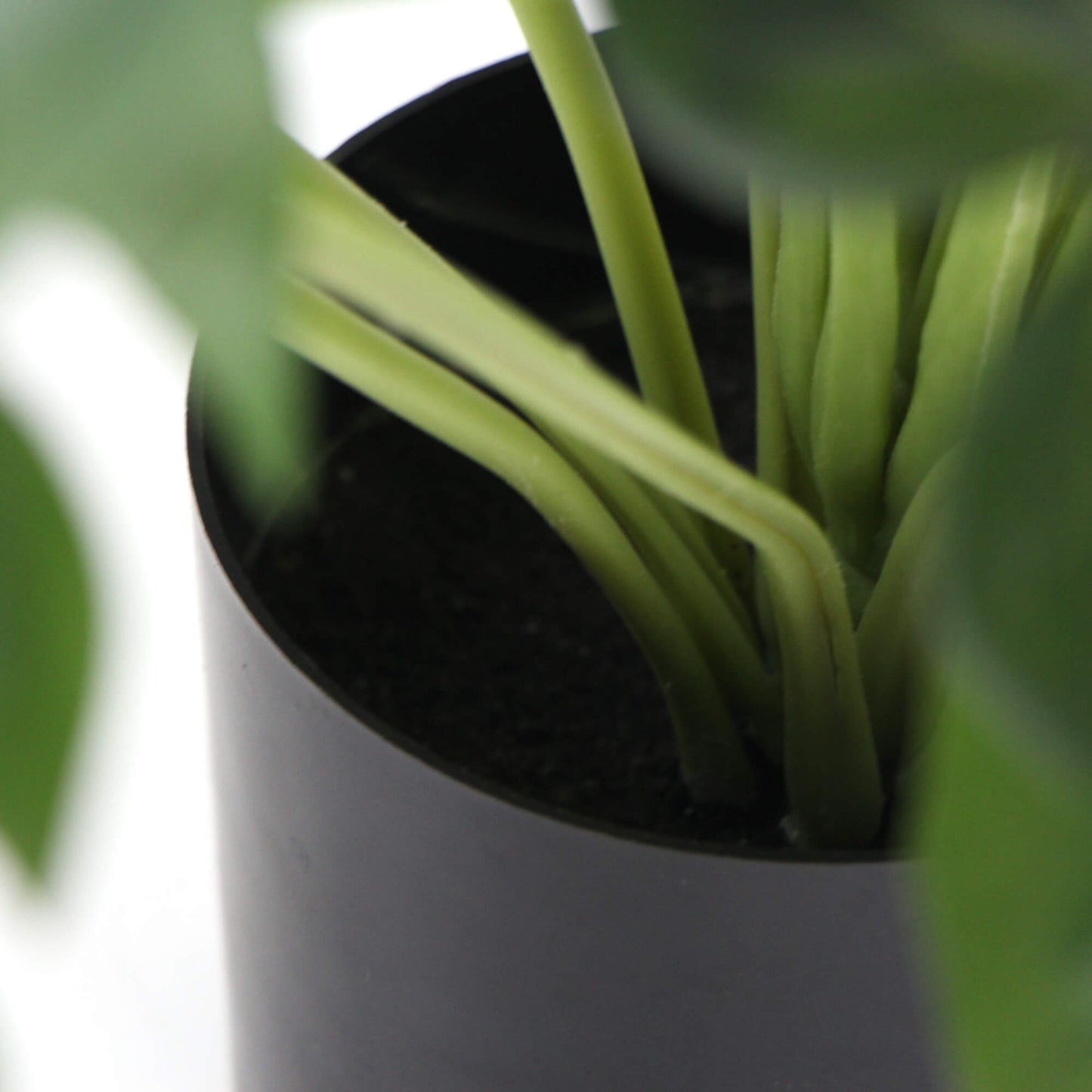 Dense Potted Artificial Split Philodendron Plant With Real Touch