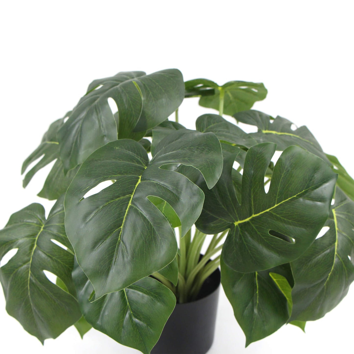 Dense Potted Artificial Split Philodendron Plant With Real Touch