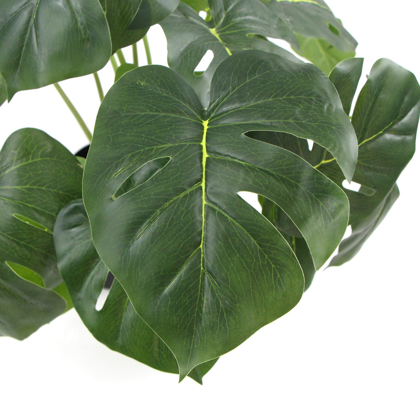 Dense Potted Artificial Split Philodendron Plant With Real Touch