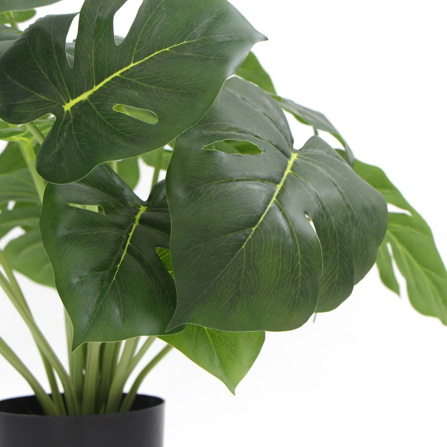 Dense Potted Artificial Split Philodendron Plant With Real Touch