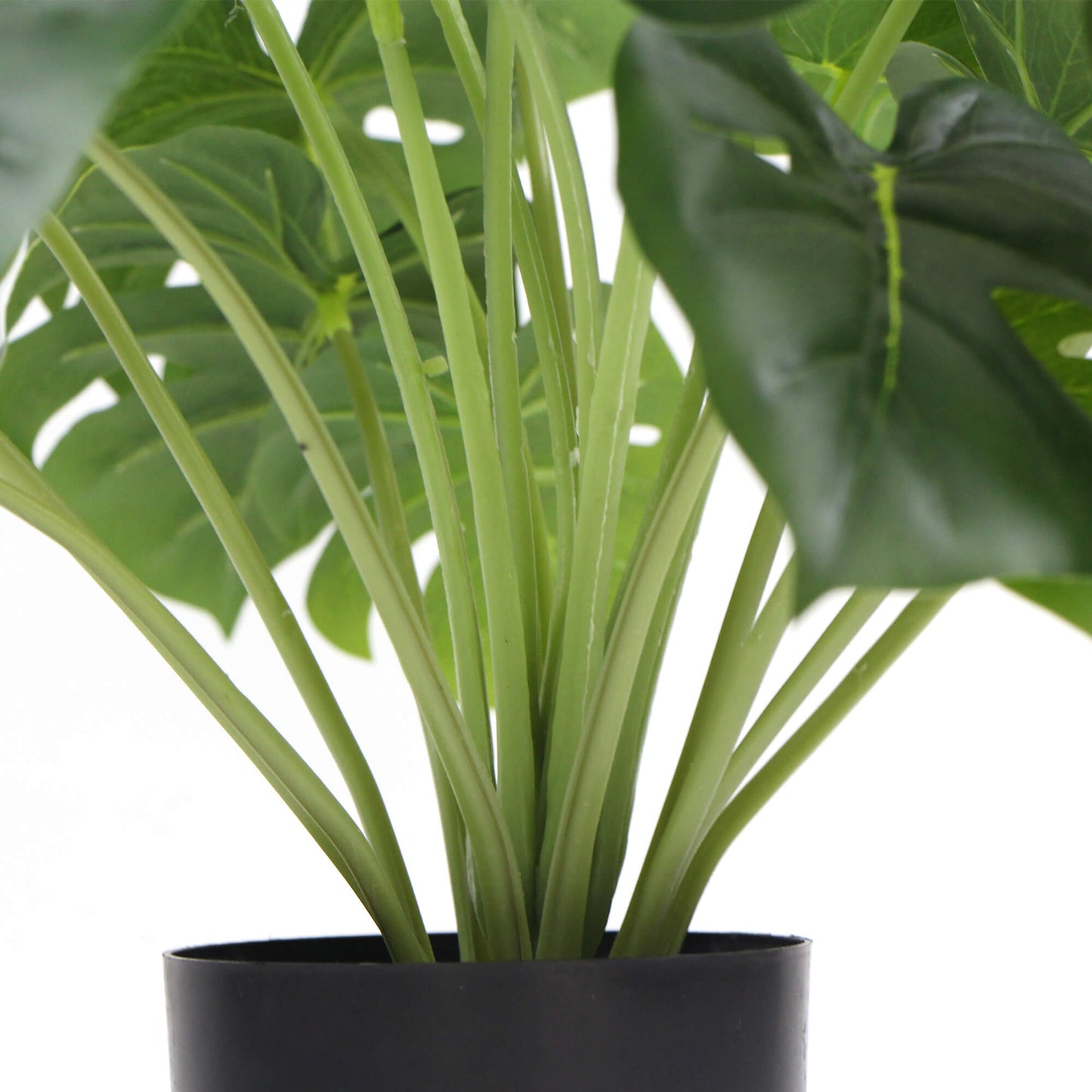 Dense Potted Artificial Split Philodendron Plant With Real Touch