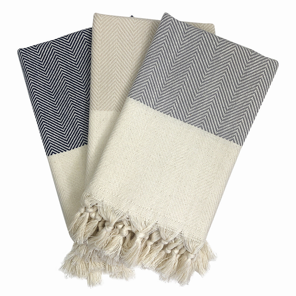 Herringbone Turkish Hand Towel