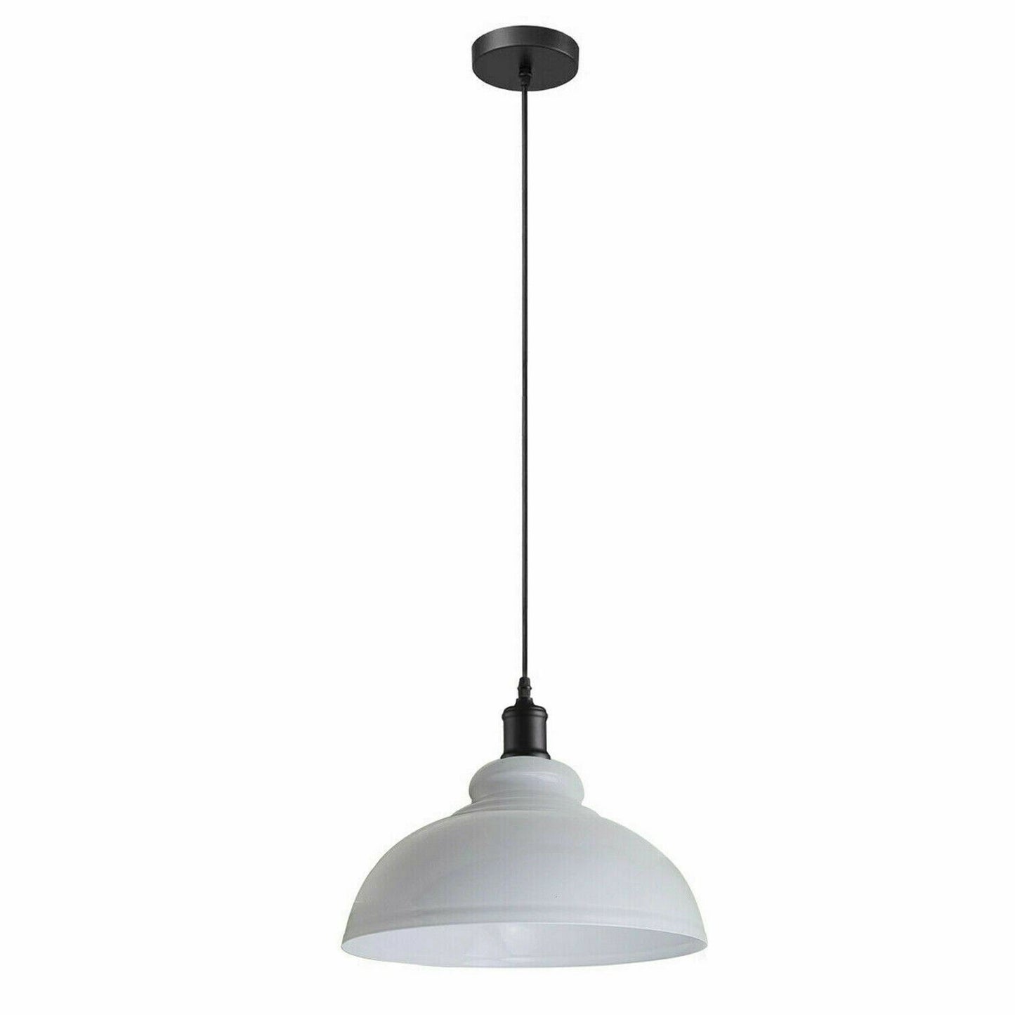 11" Metal Curvy Hanging Lamp Pendant Lights Ceiling Light