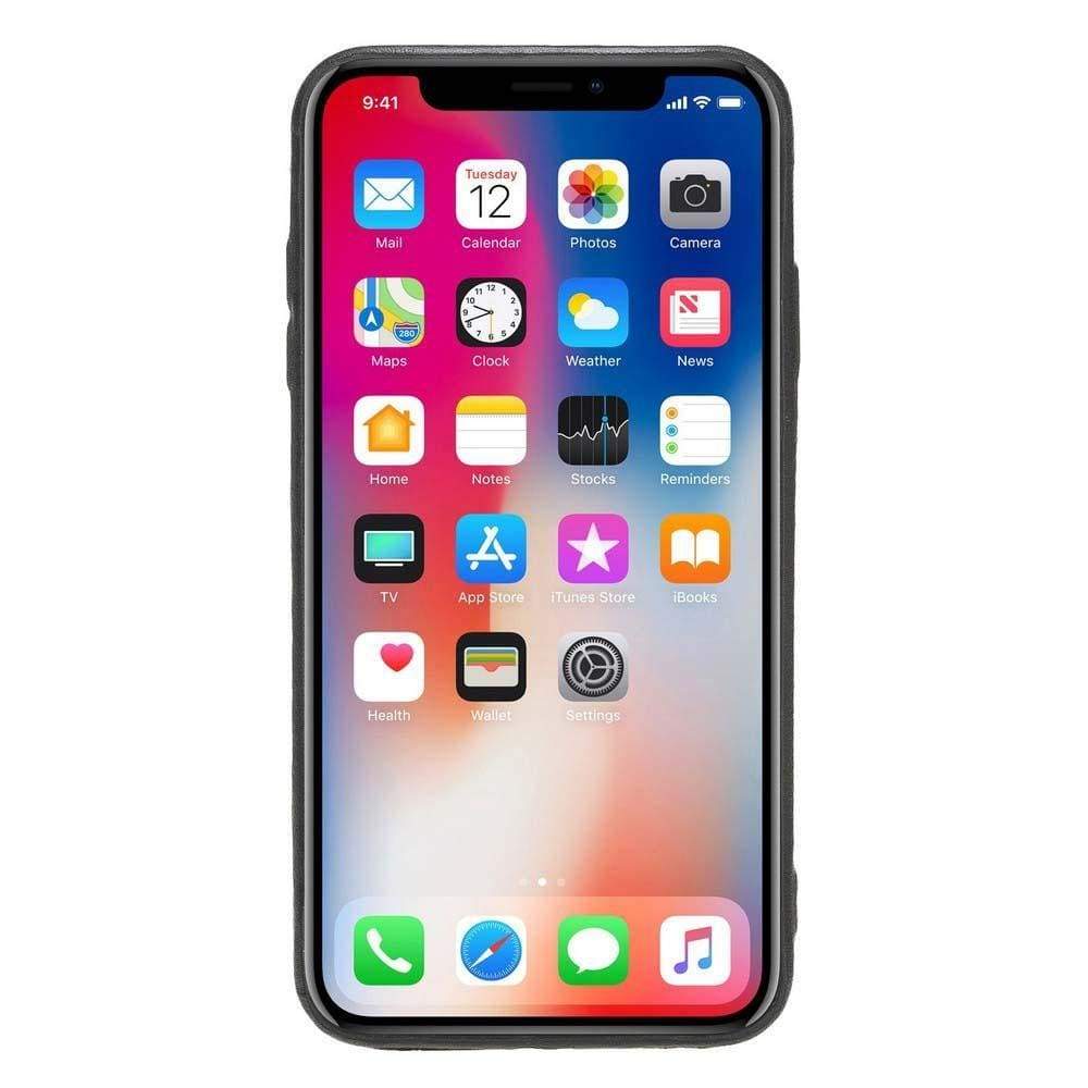 Apple iPhone X Series Leather Ultra Cover with Credit Card Slots