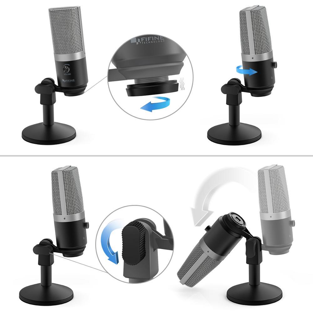 USB Microphone for laptop and Computers for Recording Streaming Twitch