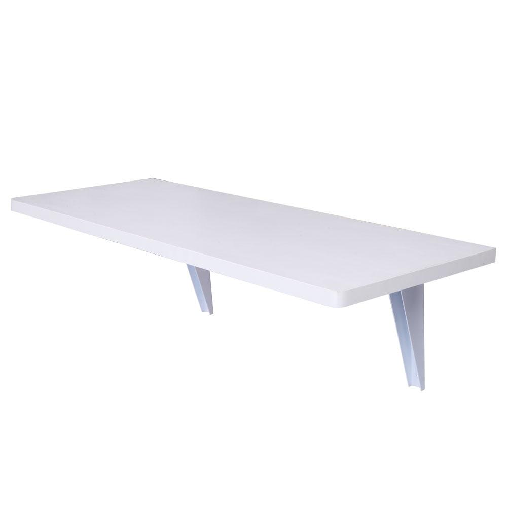 Wall Mounted Floating Computer Desk Folding Laptop Table Sturdy