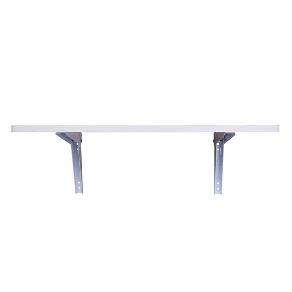 Wall Mounted Floating Computer Desk Folding Laptop Table Sturdy