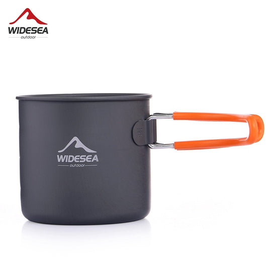 Camping Aluminum Mug Outdoor Coffee Cup Tourism Tableware Picnic