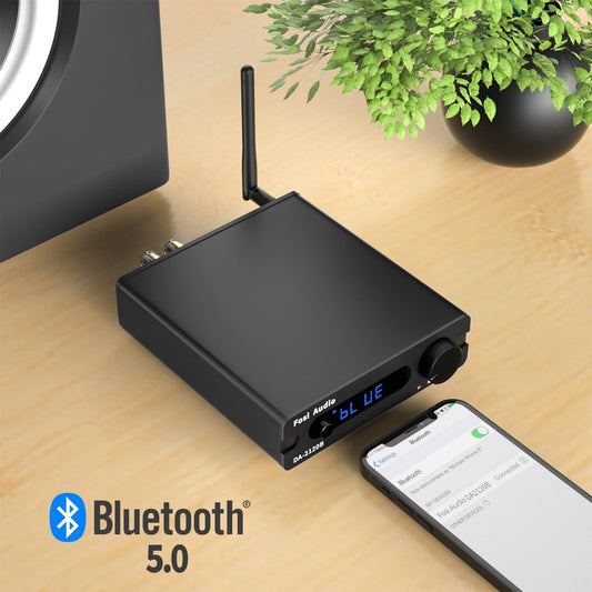 Bluetooth Amplifier Stereo Audio Class D Wireless Power Amp Hifi 100W