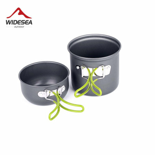 Ultralight Camping Cooking Utensils Outdoor Tableware Pot Set Hiking