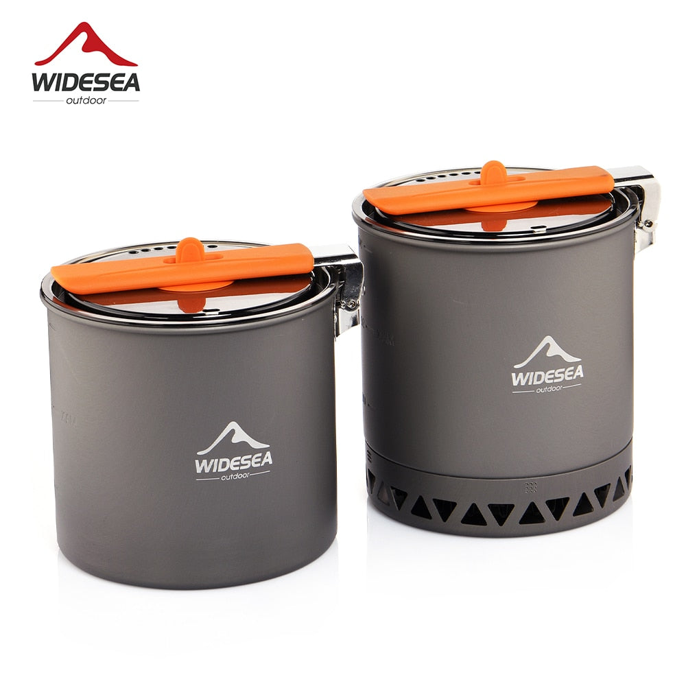 Tableware for Camping 1.6L Pot Tourist Dishes Tourism Hiking Picnic