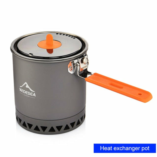 Tableware for Camping 1.6L Pot Tourist Dishes Tourism Hiking Picnic